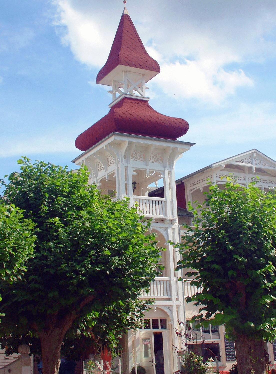 Hotel Villa Waldfrieden Sellin  Buitenkant foto